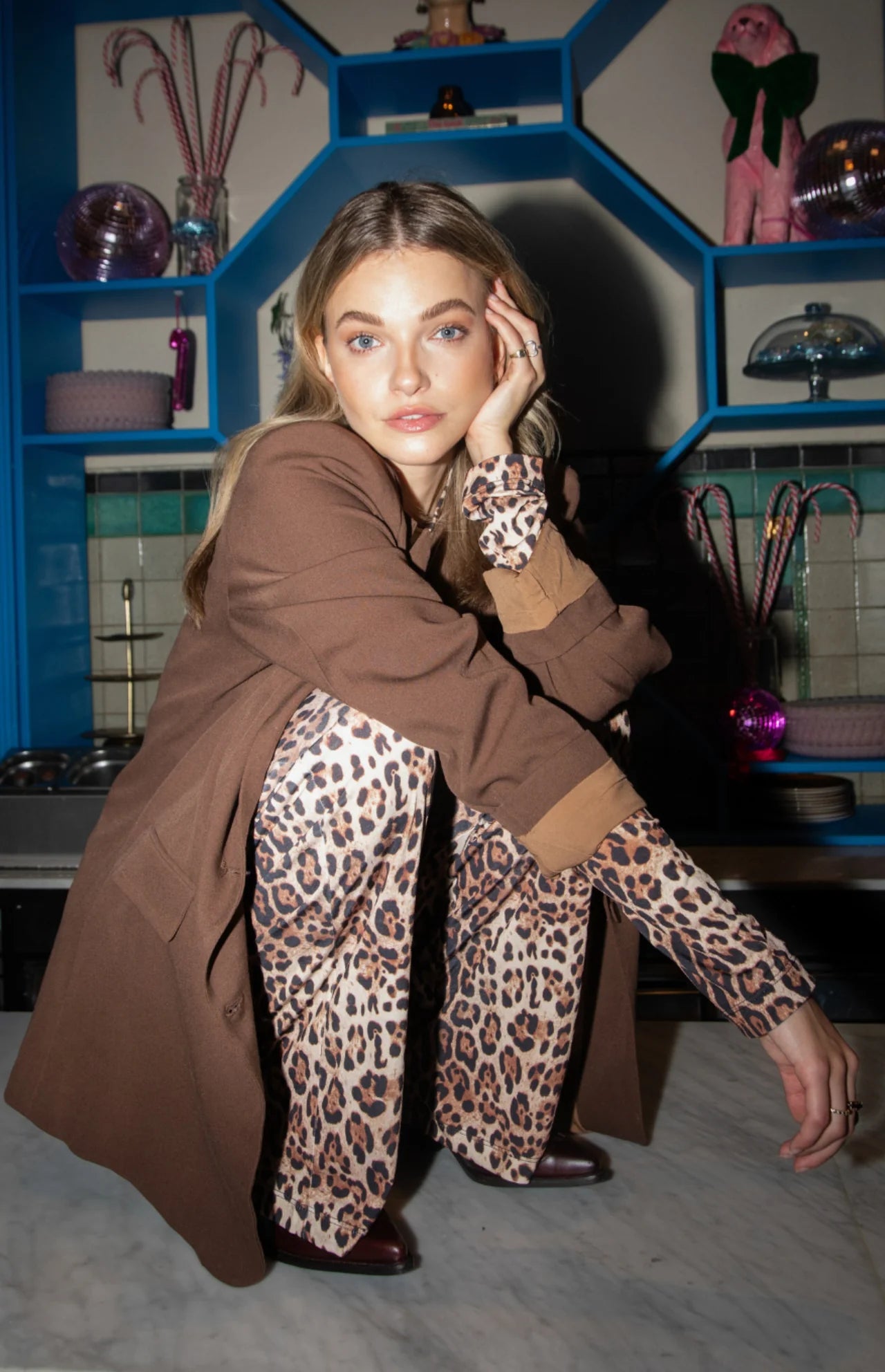 Puck Blazer - Brown