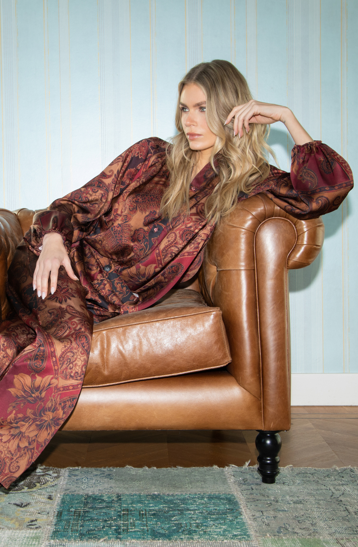 Colette Blouse - Multi Print -  - Bobbie Rose