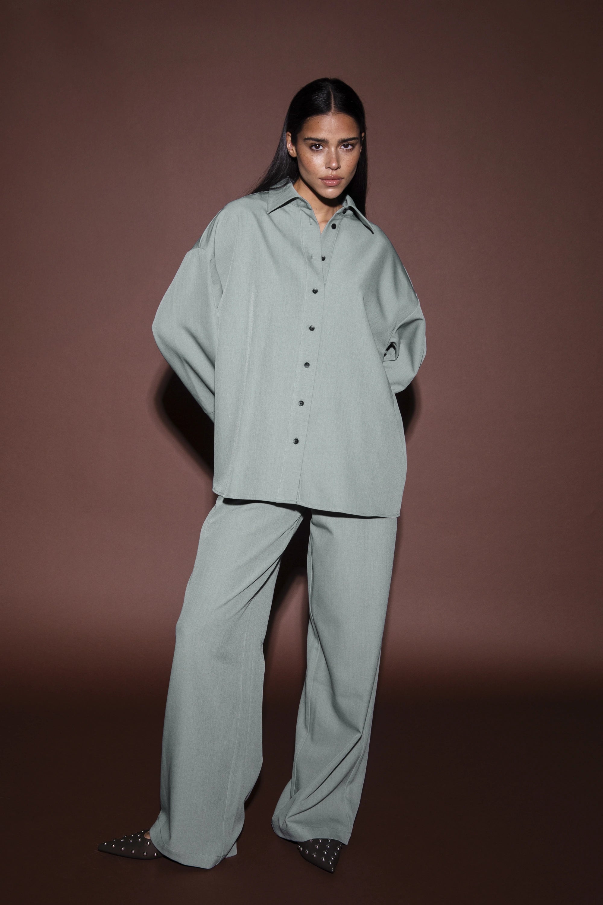 Vera Pants - Blauw -  - Bobbie Rose