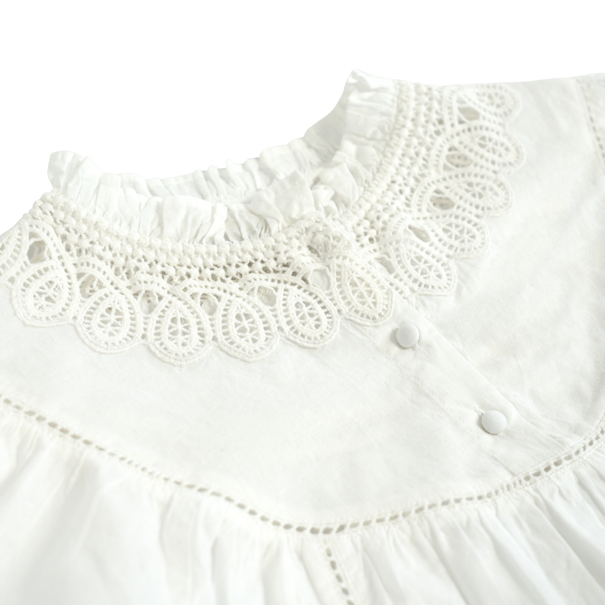 Honnete Atelier - Rey Blouse Off - white - Bobbie Rose