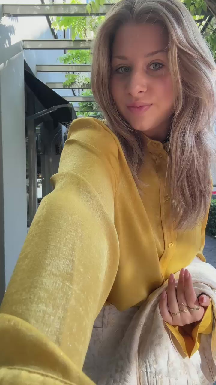 Coco Blouse - Yellow