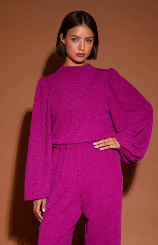Elsa Blouse - Fuchsia