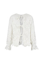 Marie Blouse - White - Bobbie Rose