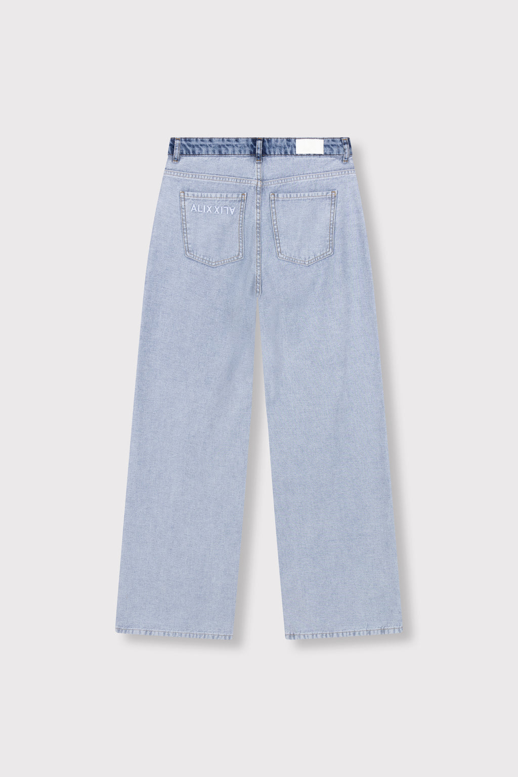 Mix Denim Pants