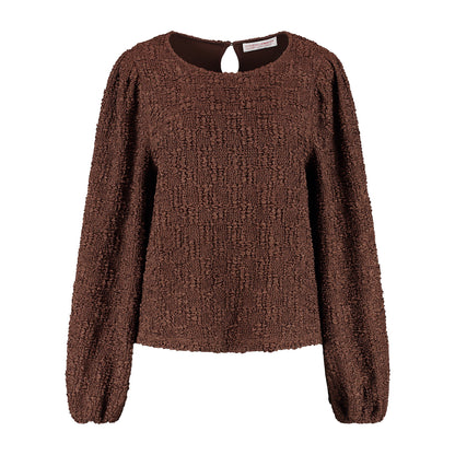 Mia Top - Brown