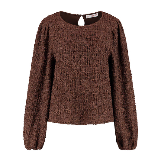 Mia Top - Brown