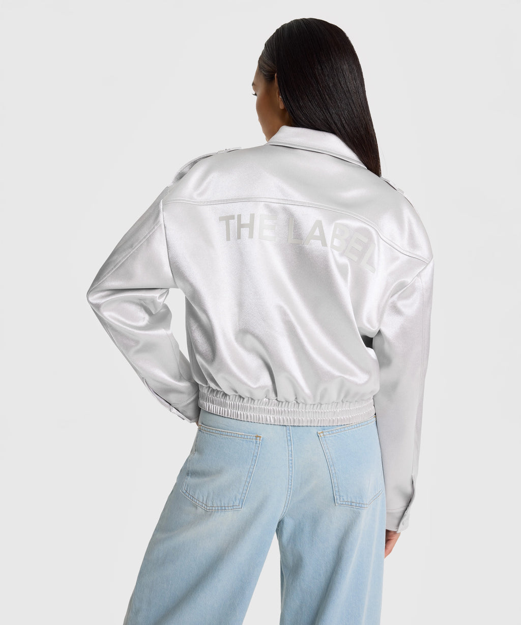 Shiny artwork jacket
