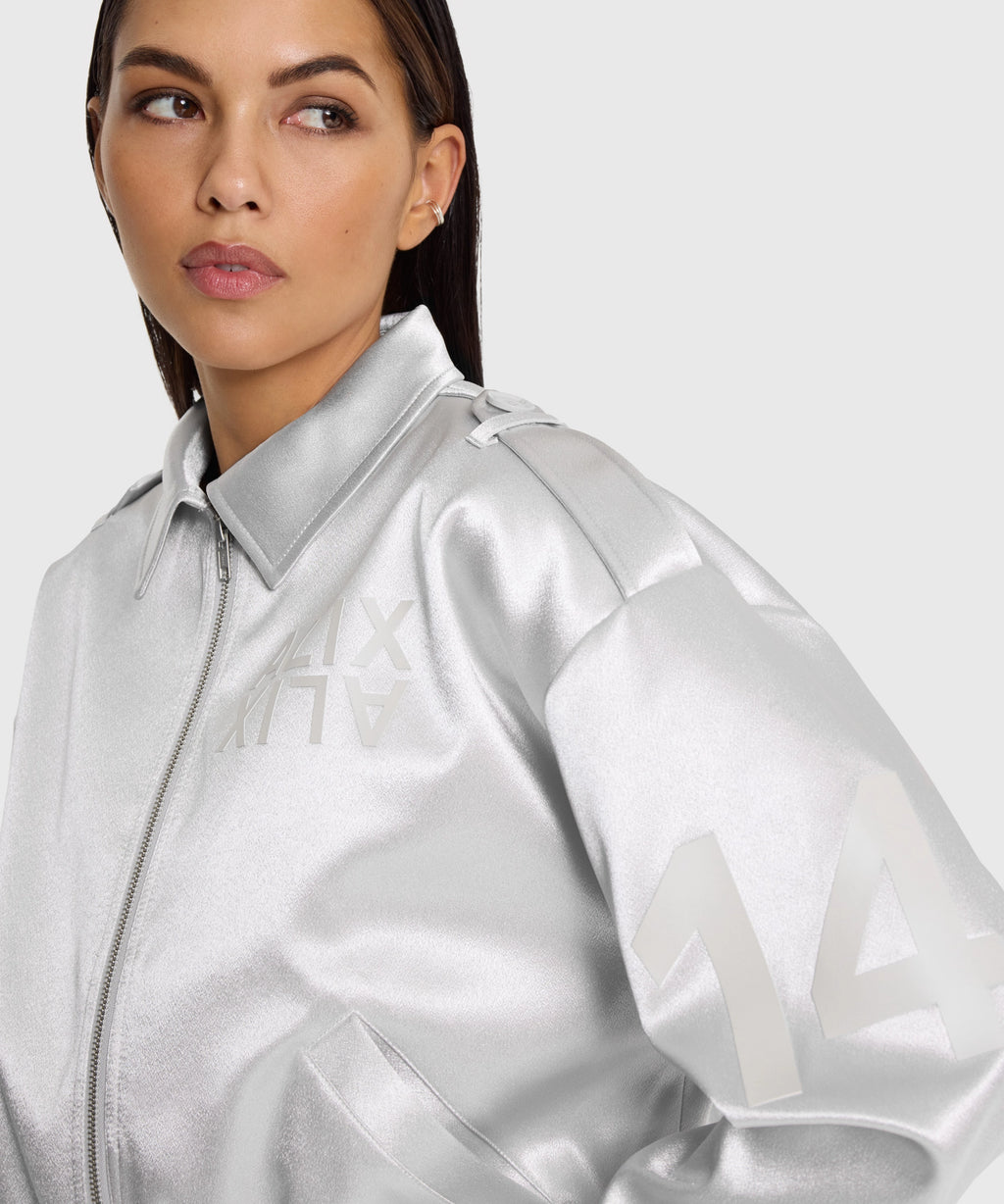 Shiny artwork jacket