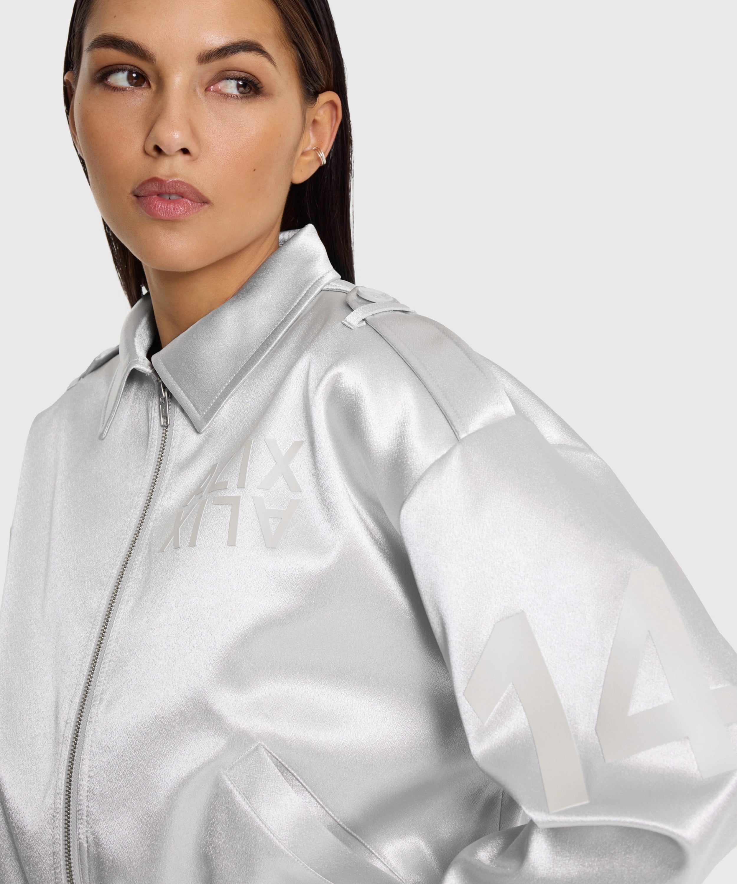 Shiny artwork jacket