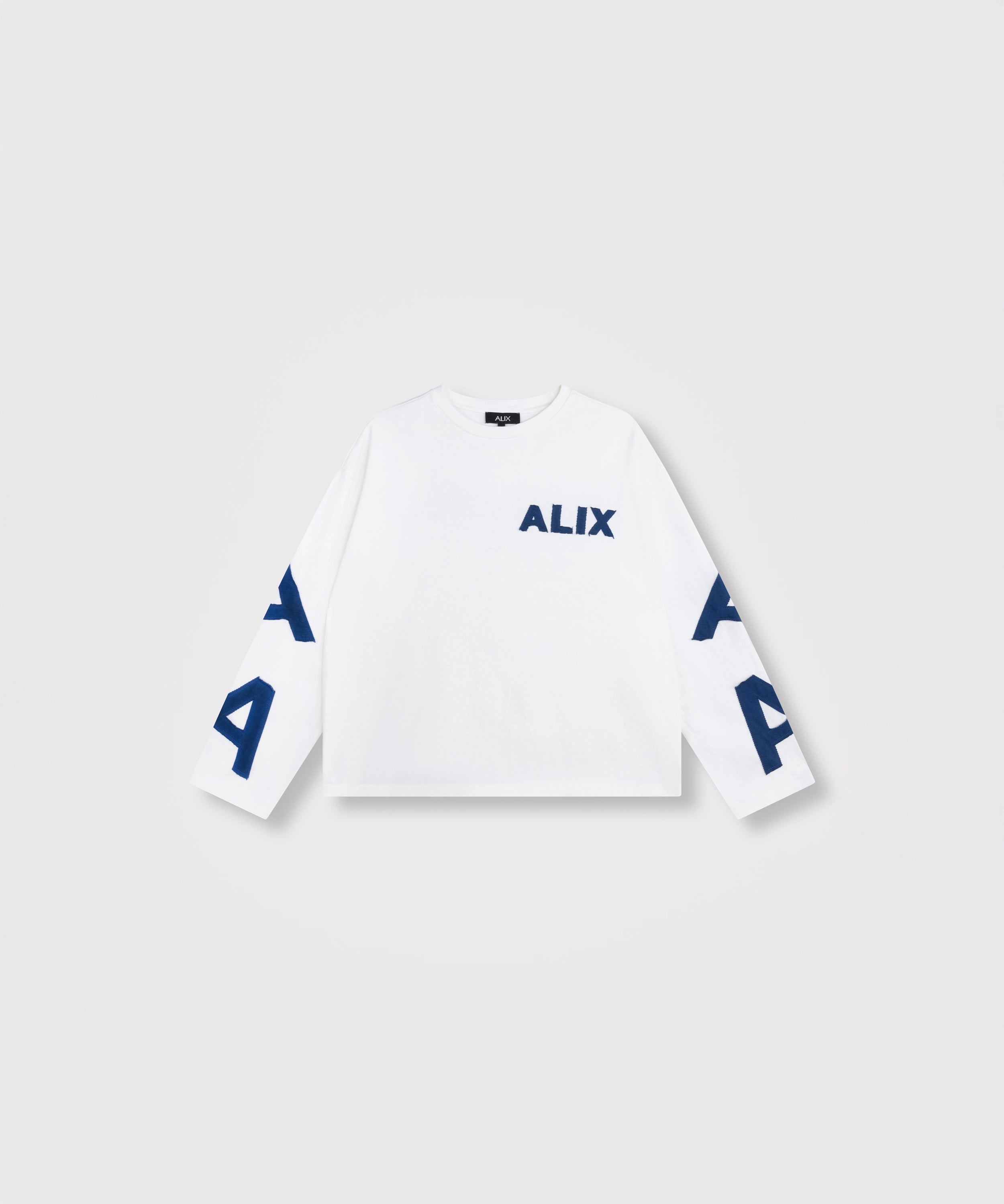Patch longsleeve t-shirt