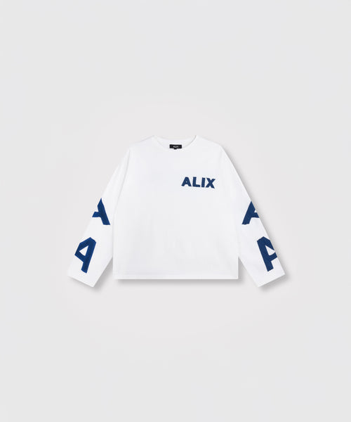 Patch longsleeve t-shirt