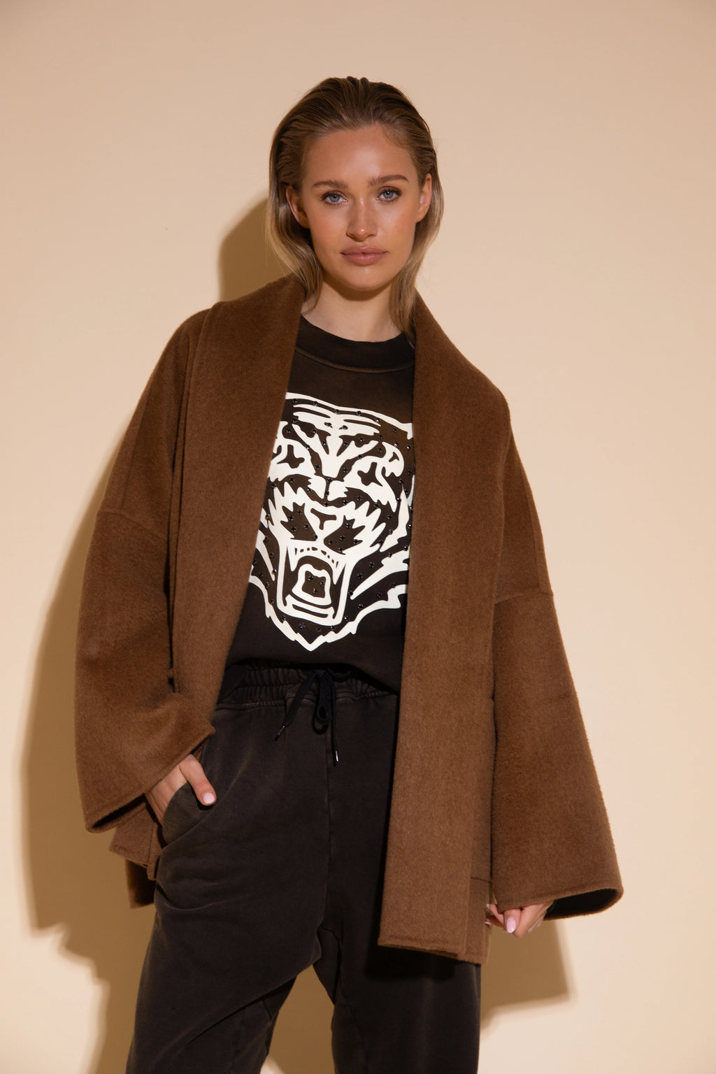 Monica Jacket - Bruin -  - Bobbie Rose