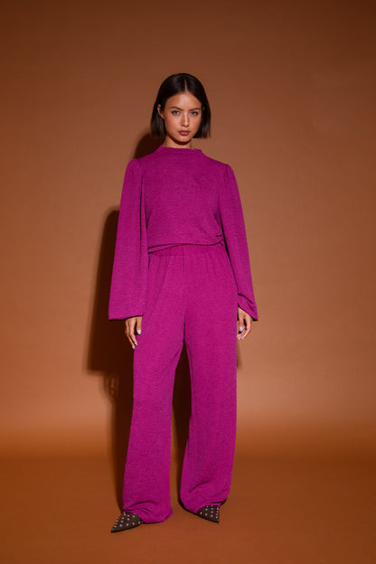 Isla Pants - Fuchsia