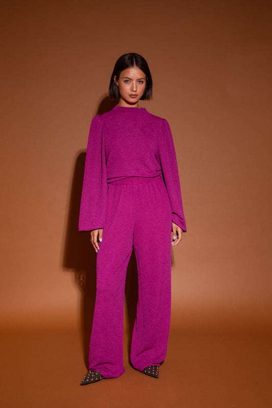 Isla Pants - Fuchsia