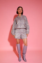 Miss Congeniality Short - Grey - Studio Amaya - Bobbie Rose