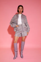 Miss Congeniality Short - Grey - Studio Amaya - Bobbie Rose