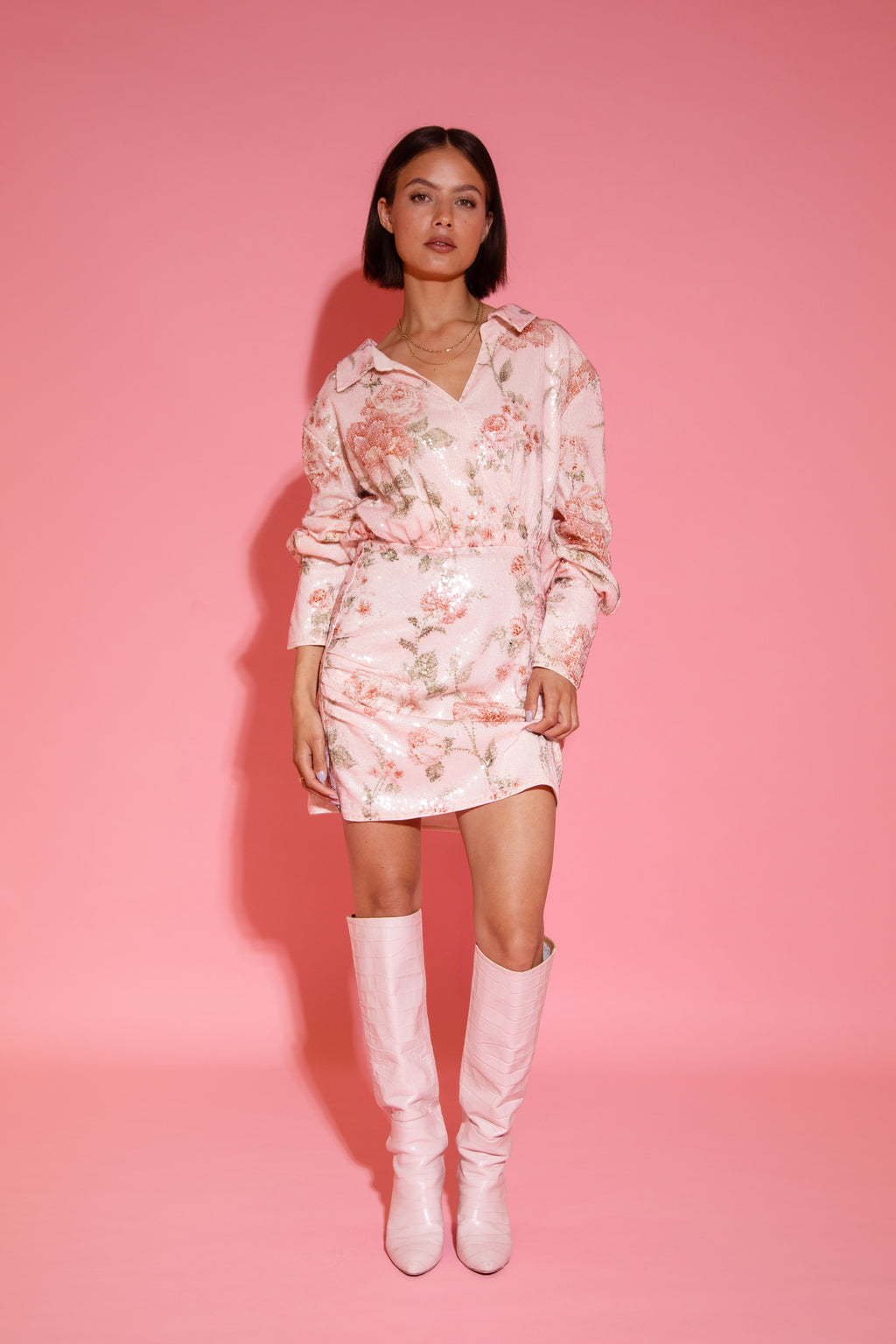 Pretty Woman Dress - Pink - Studio Amaya - Bobbie Rose
