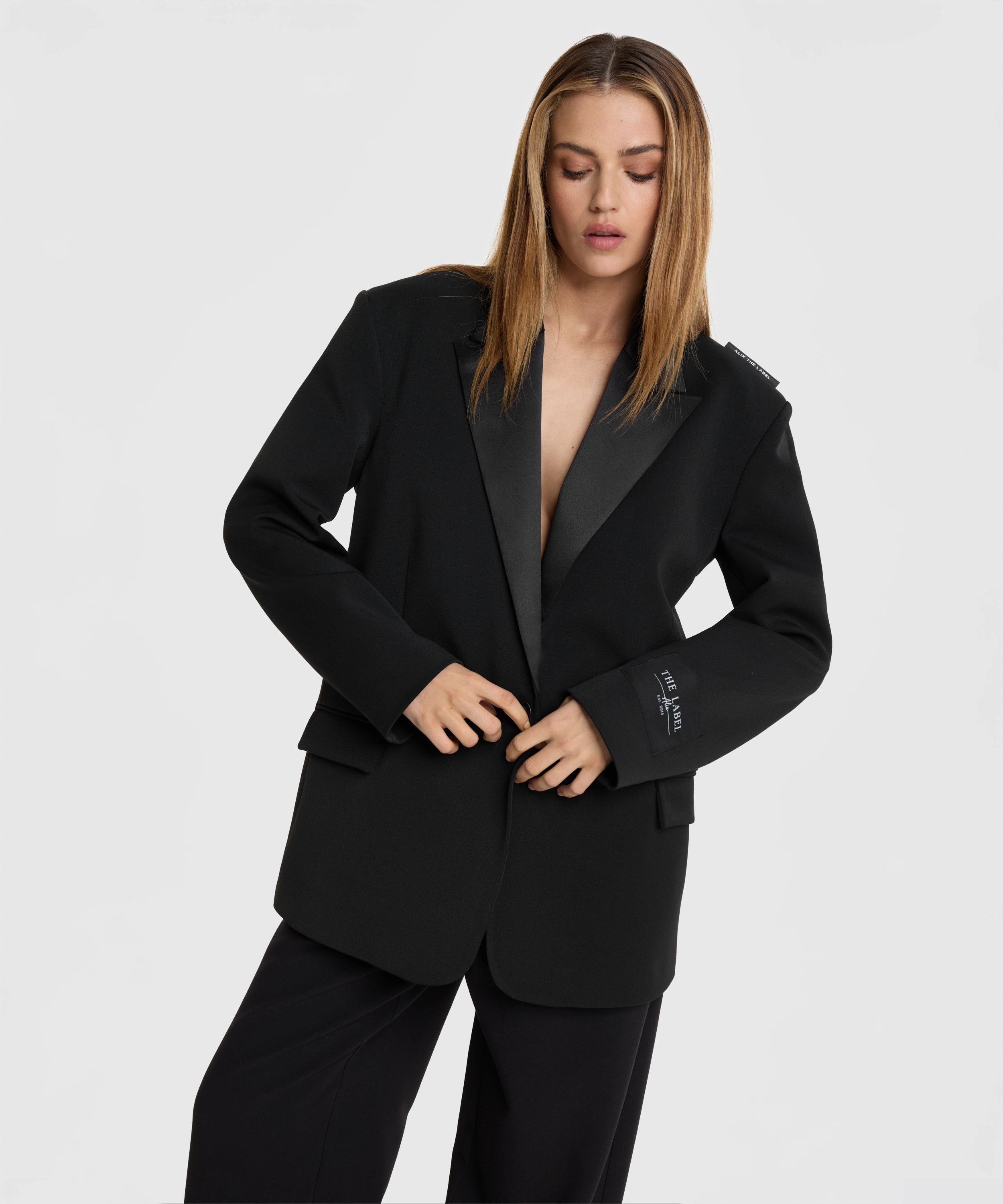 Oversized Mix Blazer