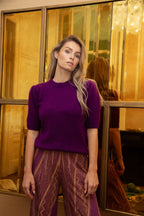 Summer Knitwear - Purple - Bobbie Rose