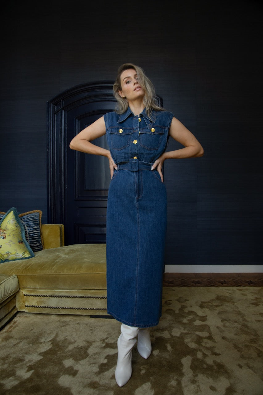 Mica Skirt - Jeans - Bobbie Rose