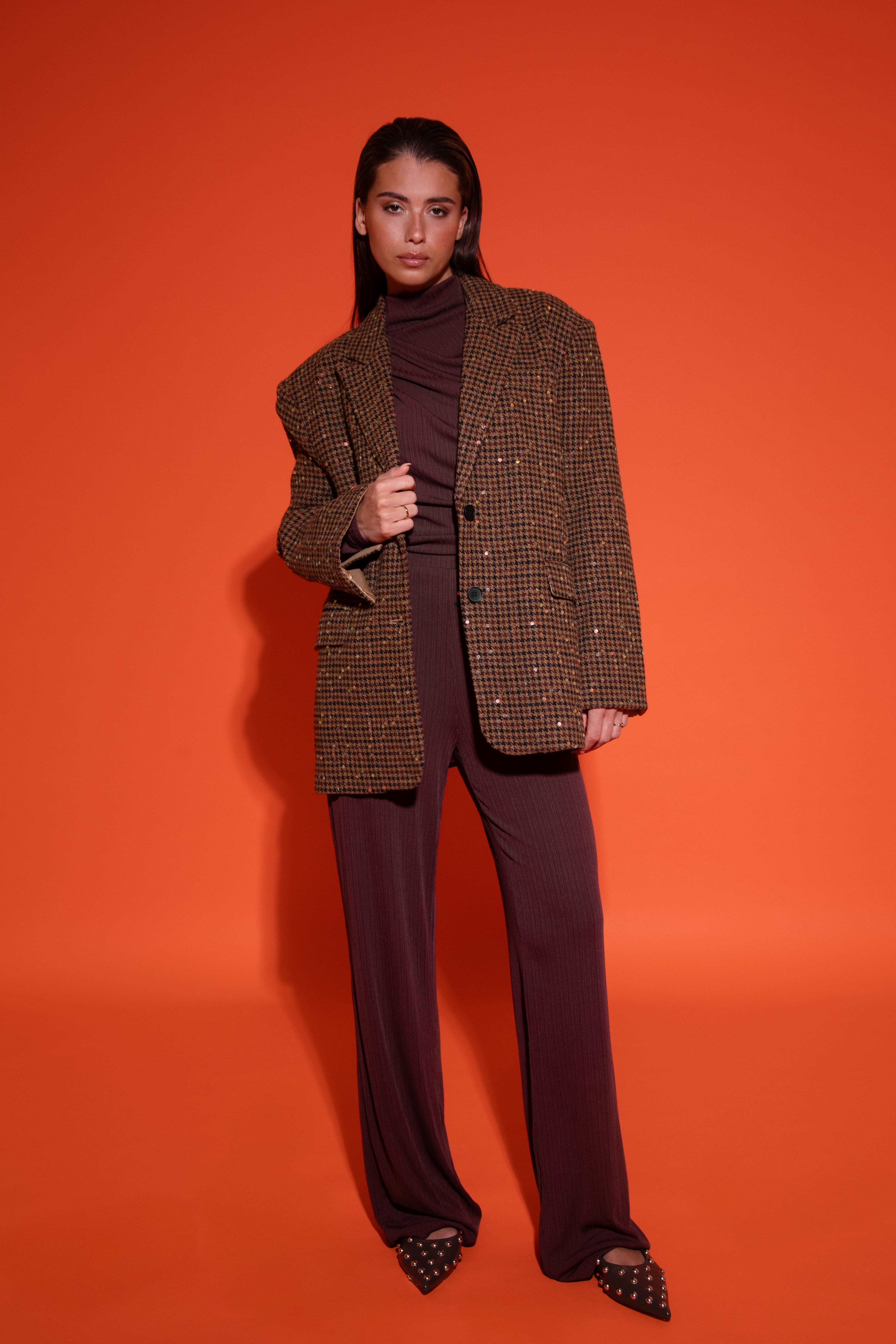 Midnight Blazer - Multi Print