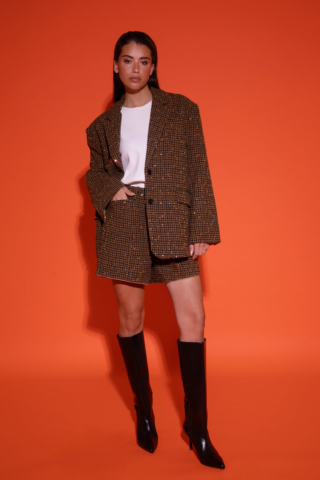 Midnight Blazer - Multi Print -  - Bobbie Rose