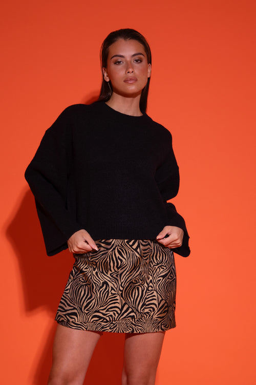 Diana Knitwear - Zwart -  - Bobbie Rose