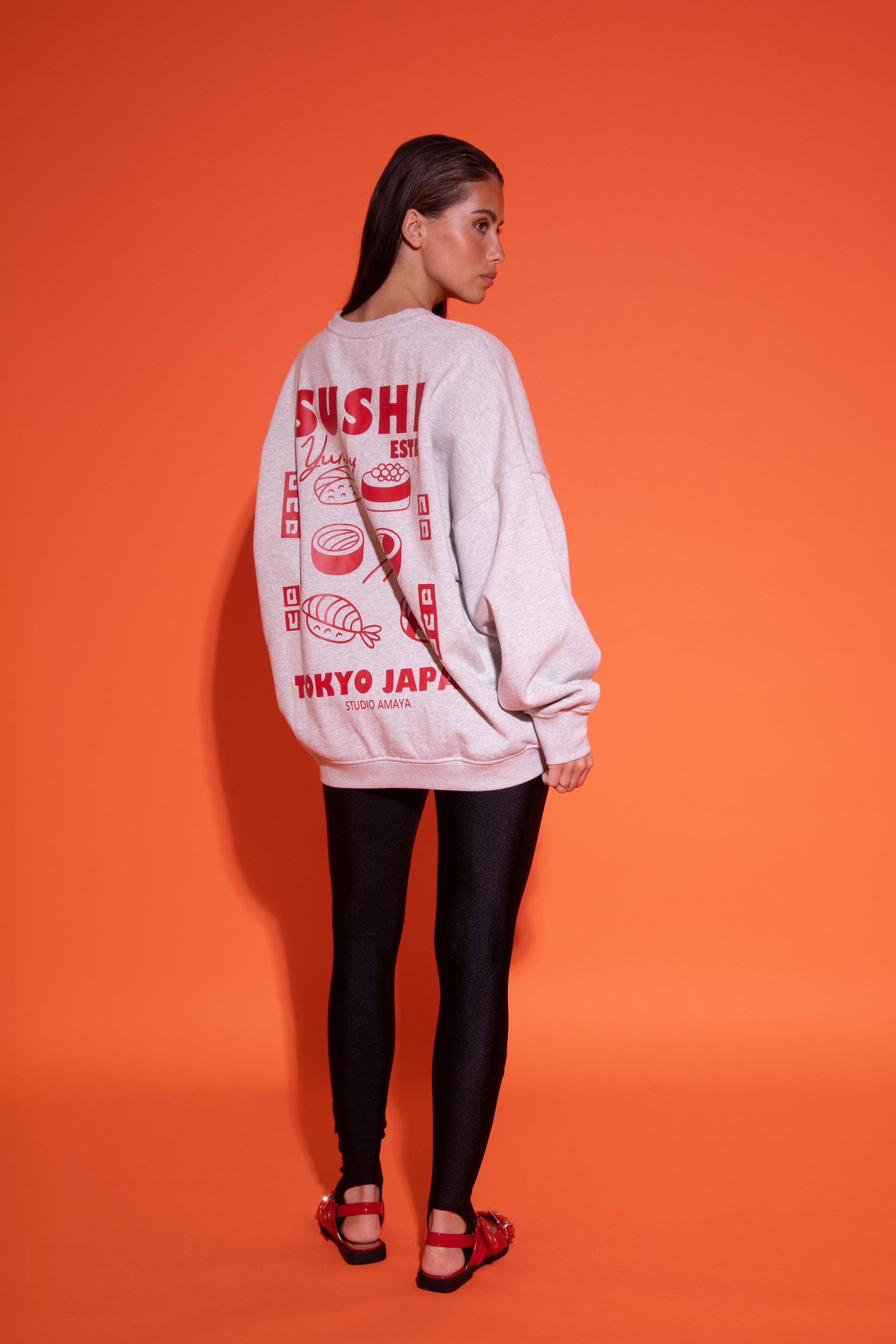 Japan Sweater - Grijs