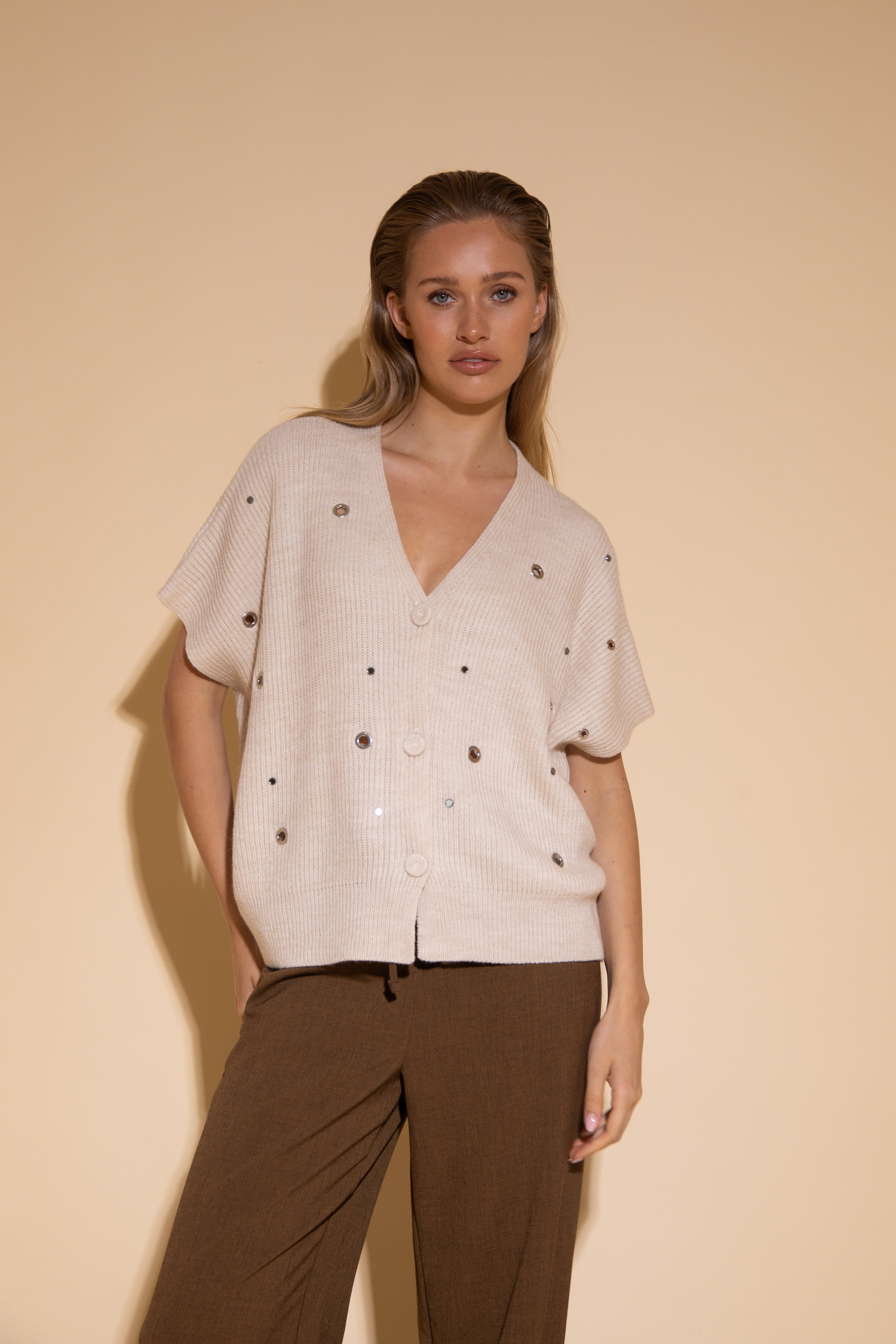 Liv Knitwear - Beige - Amaya Amsterdam - Bobbie Rose