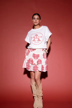 River Skirt - Red - Bobbie Rose
