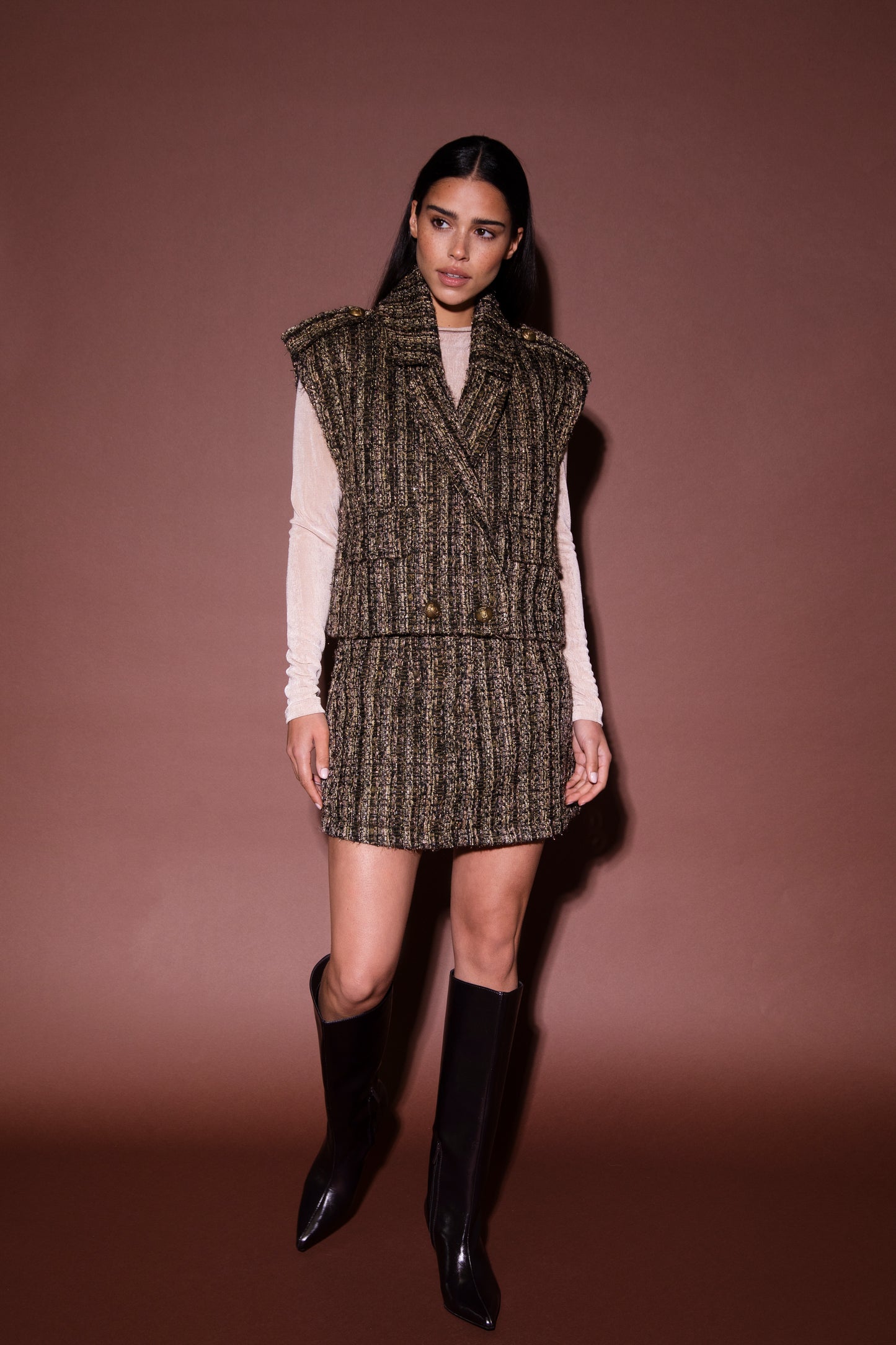 Day Gilet - Brown