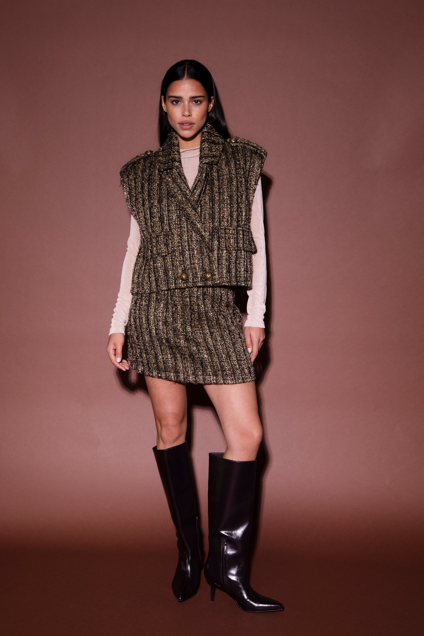 Dina Skirt - Brown
