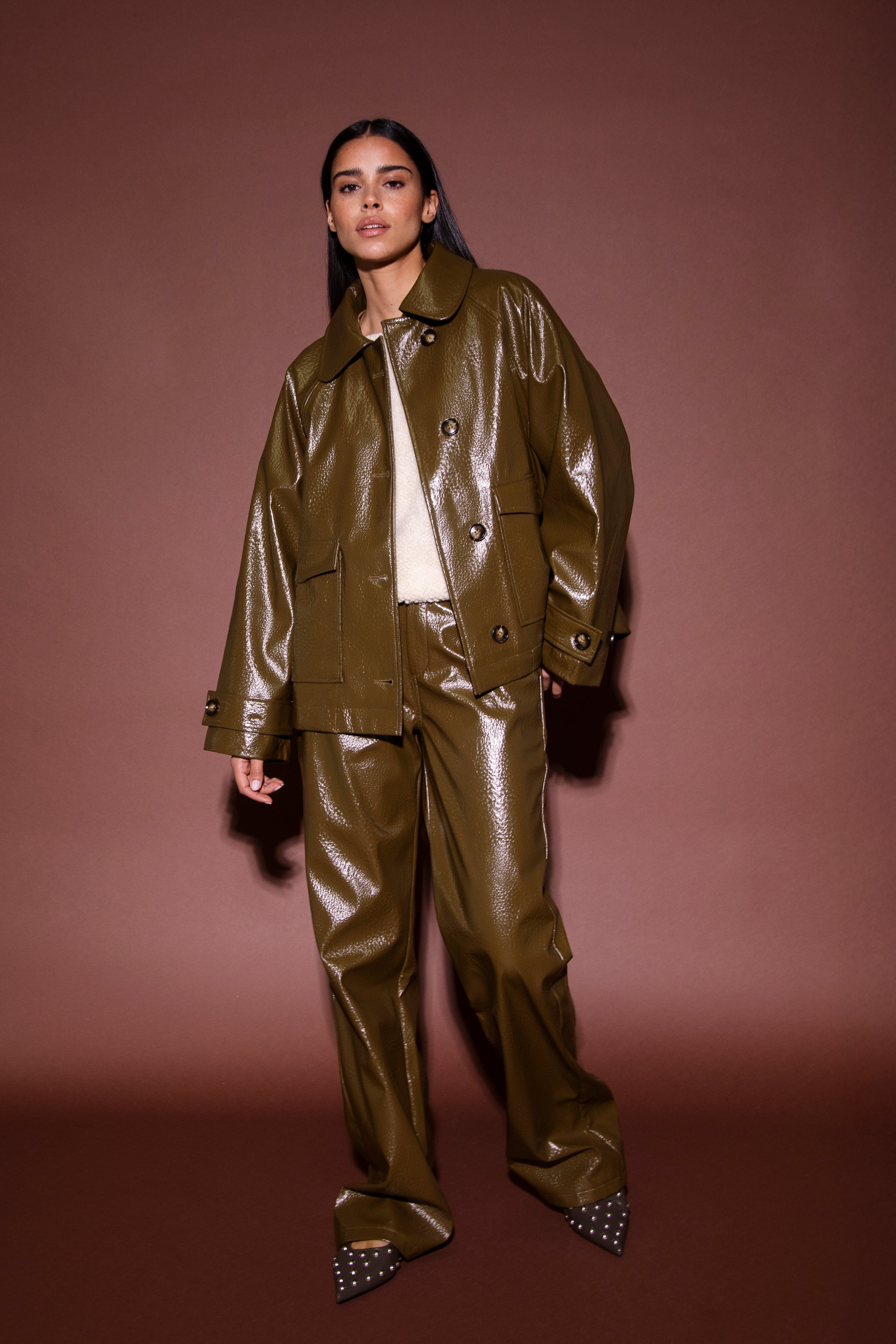 Jeany Jacket - Green - Amaya Amsterdam - Bobbie Rose