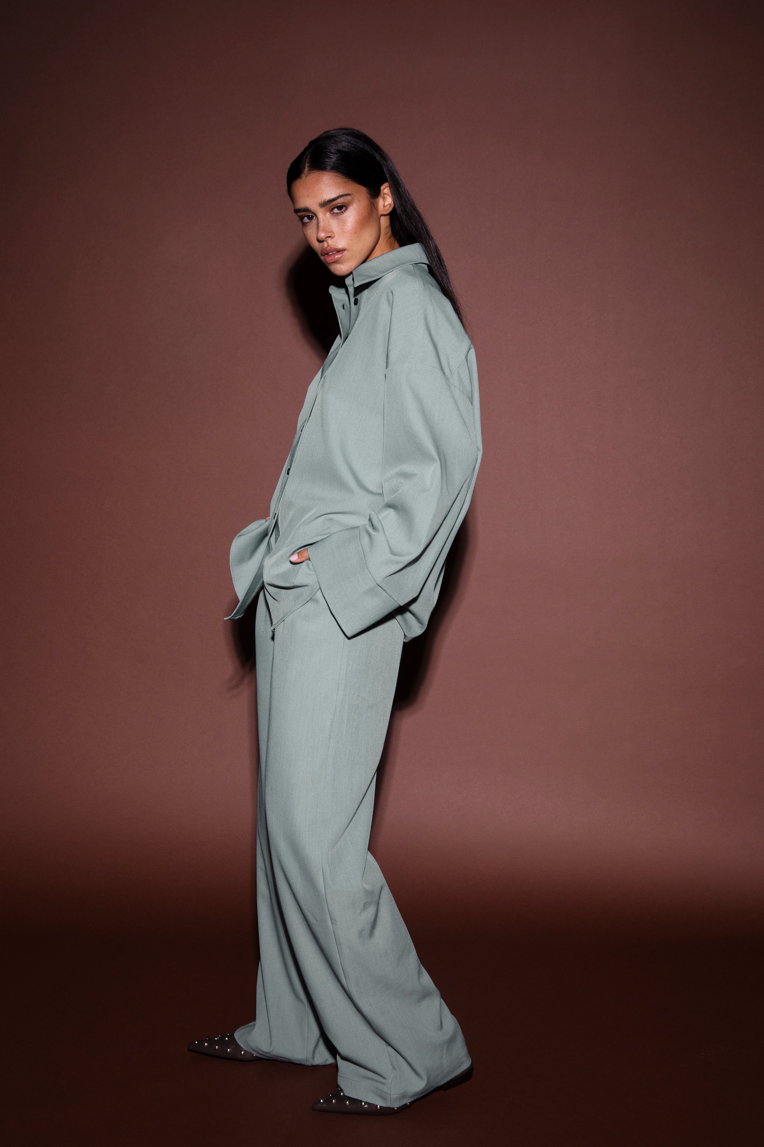 Mayra Blouse - Blue - Amaya Amsterdam - Bobbie Rose