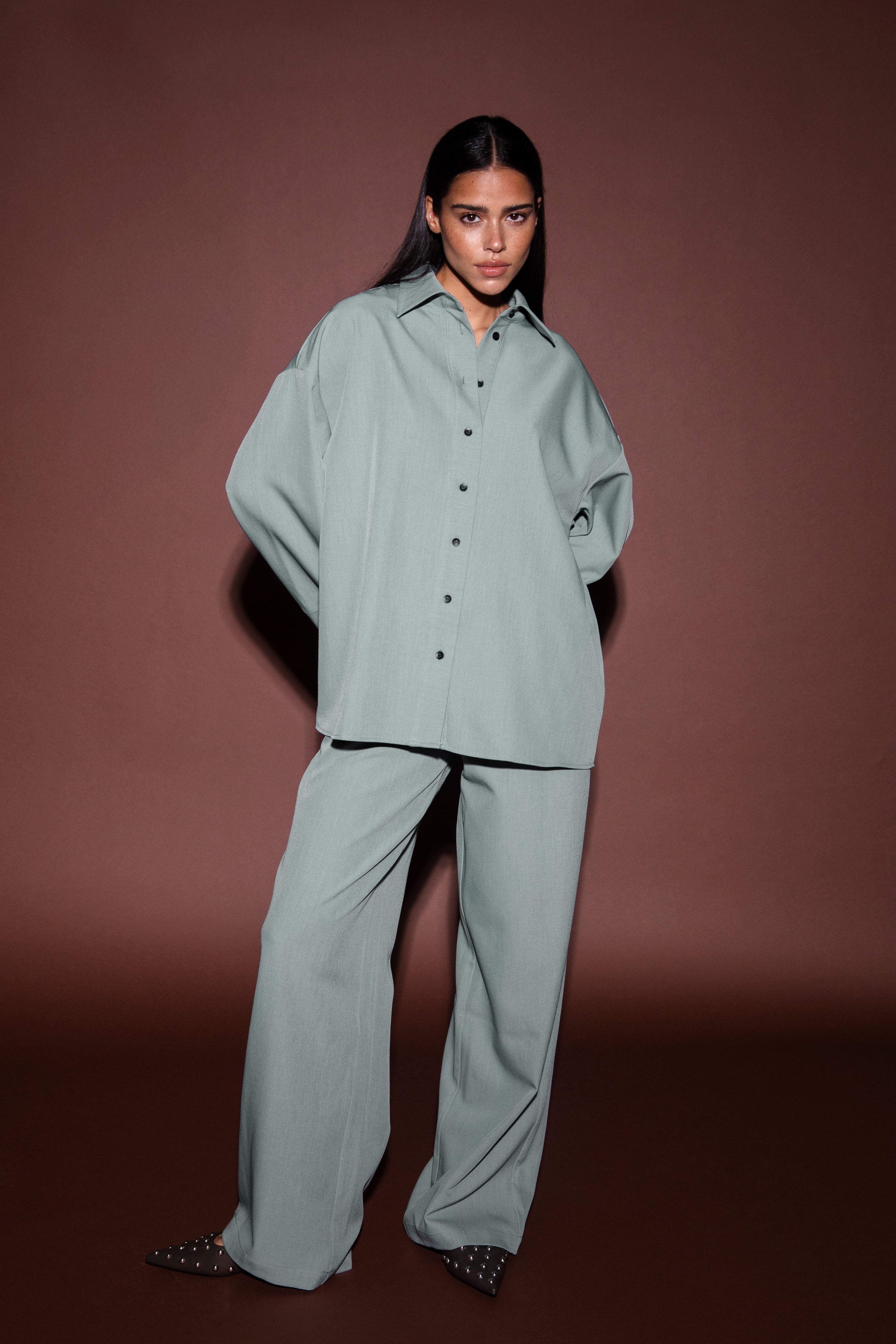 Mayra Blouse - Blue - Amaya Amsterdam - Bobbie Rose