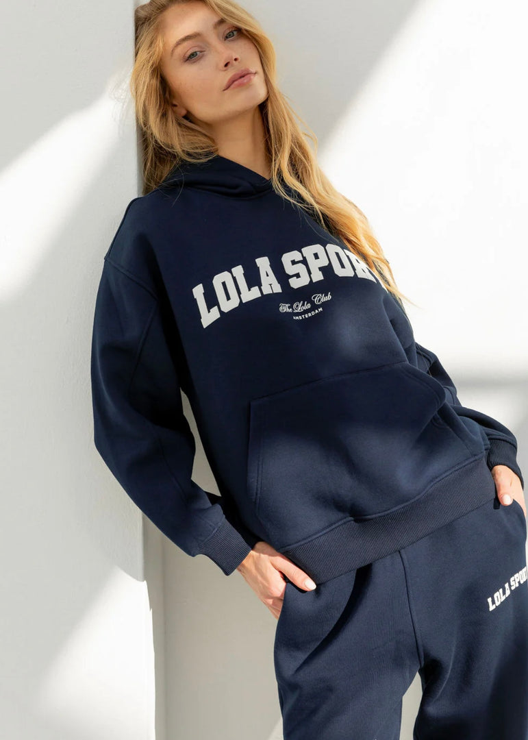 Harper Navy Hoodie