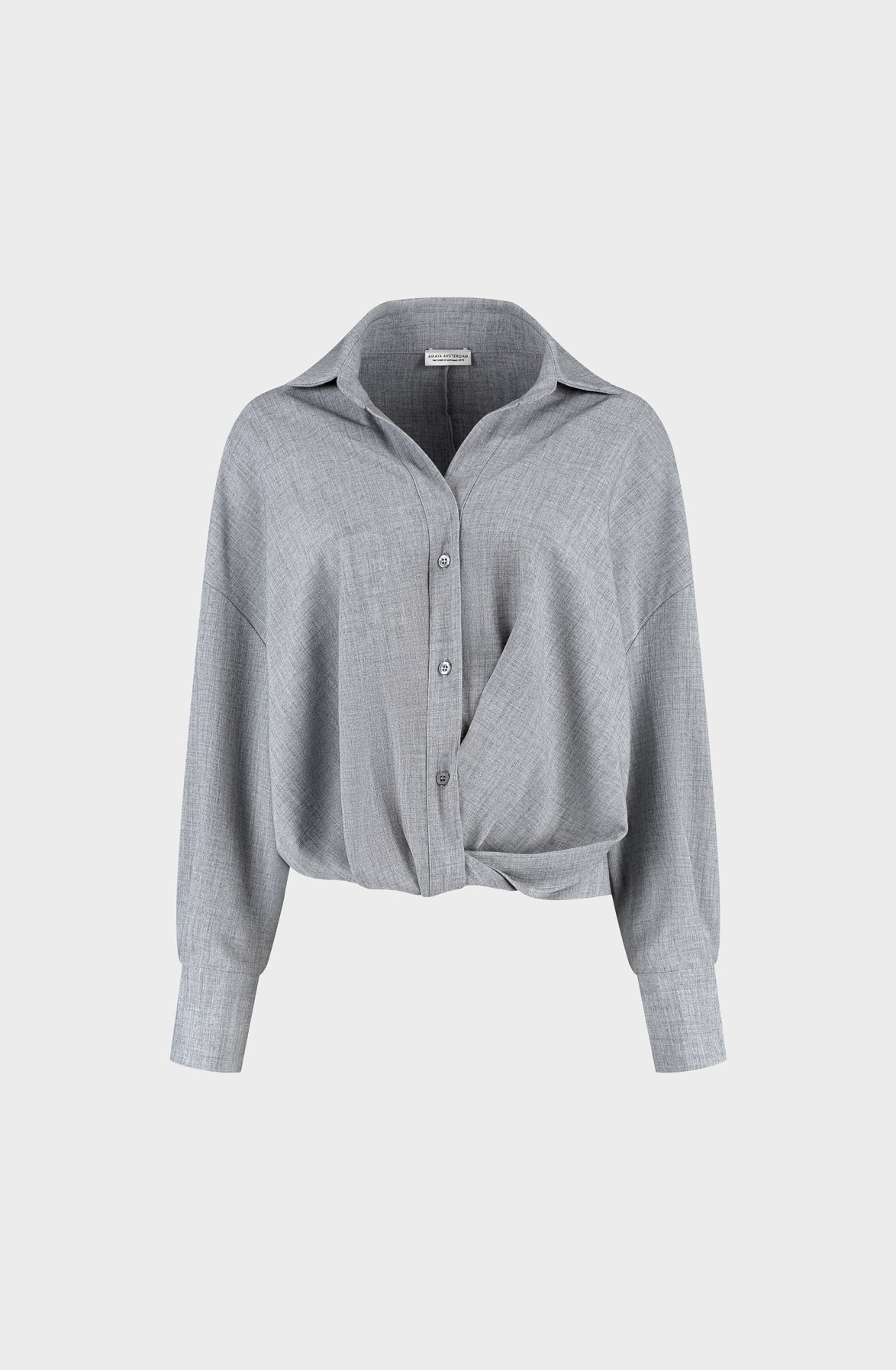 Hailey Blouse - Grey - Amaya Amsterdam - Bobbie Rose