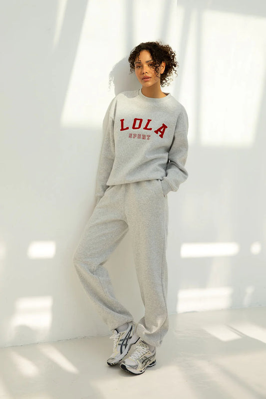 Milla Pants - Grey Melange