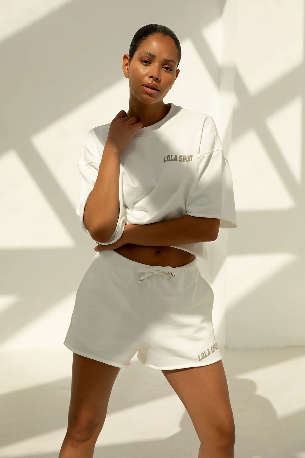 Amber Tee - White - The Lola Club - Bobbie Rose