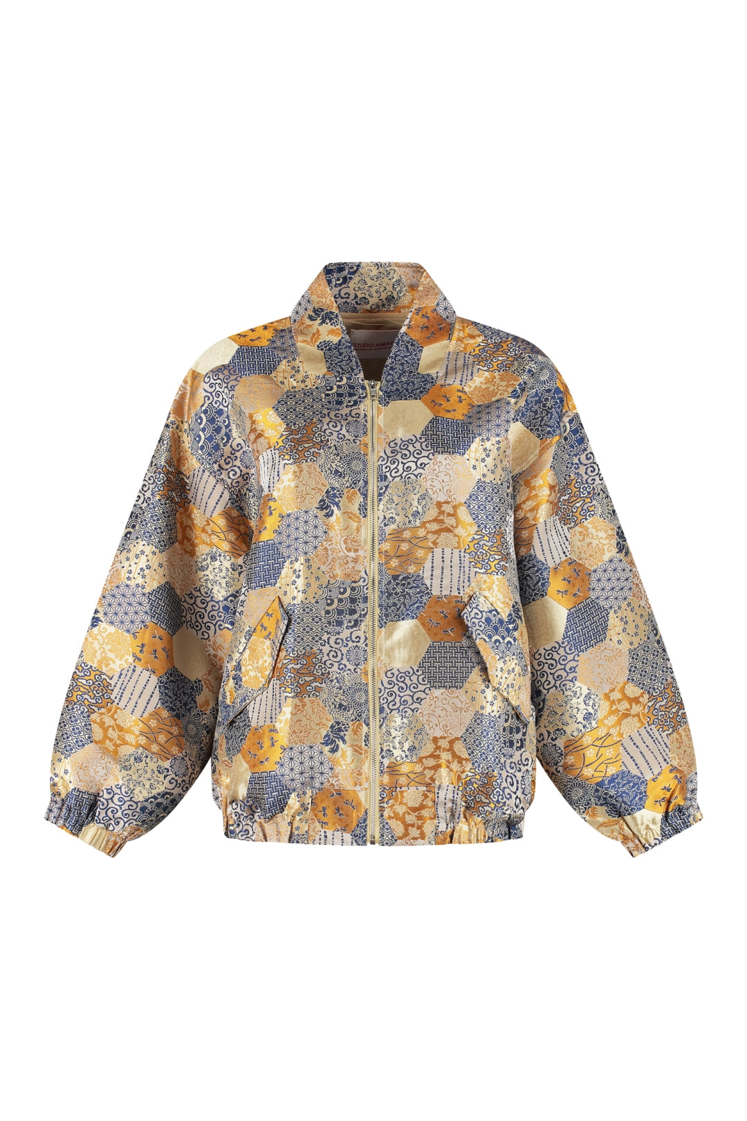Mae Jacket - Beige Print
