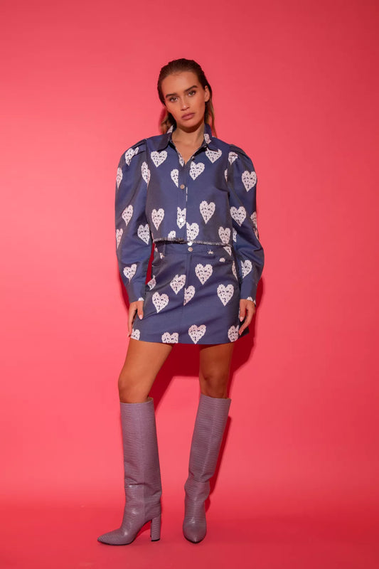 Star Skirt - Blue
