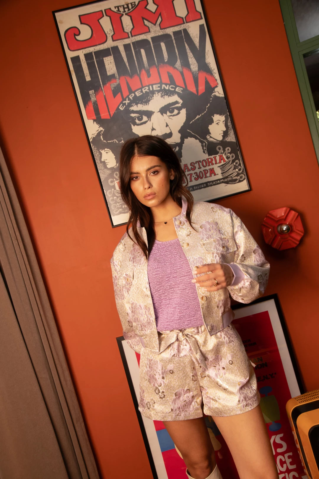 Millie Jacket - Multi Print