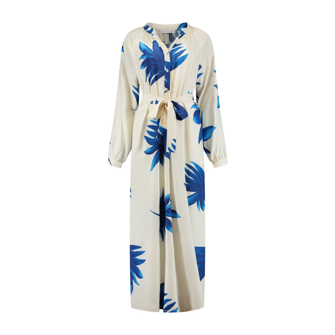 Amaya Amsterdam - Eline Dress - Blue flower - Bobbie Rose