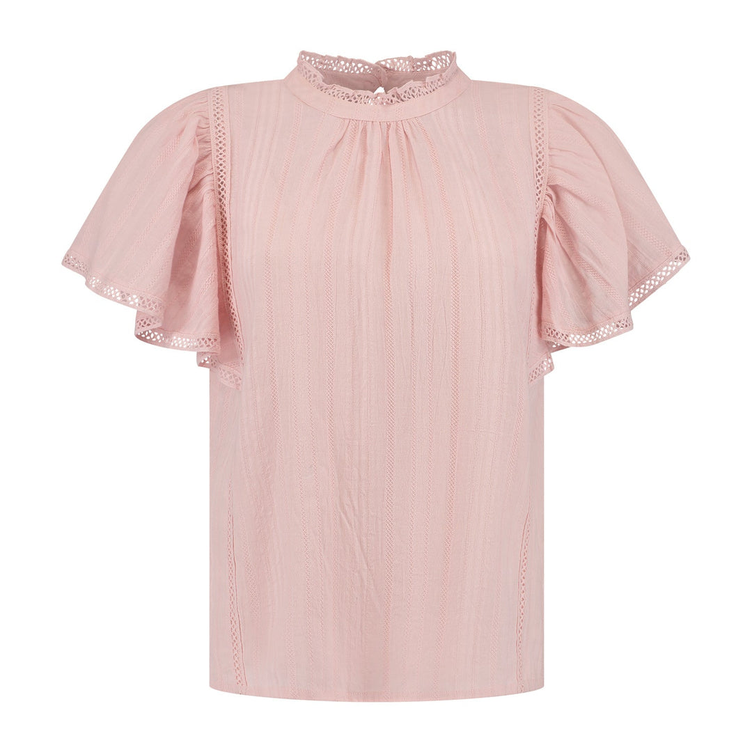 Amaya Amsterdam - Sam Blouse - Light Pink - Bobbie Rose