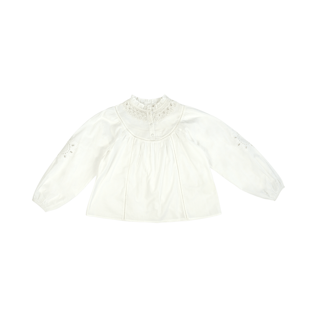 Honnete Atelier - Rey Blouse Off - white - Bobbie Rose