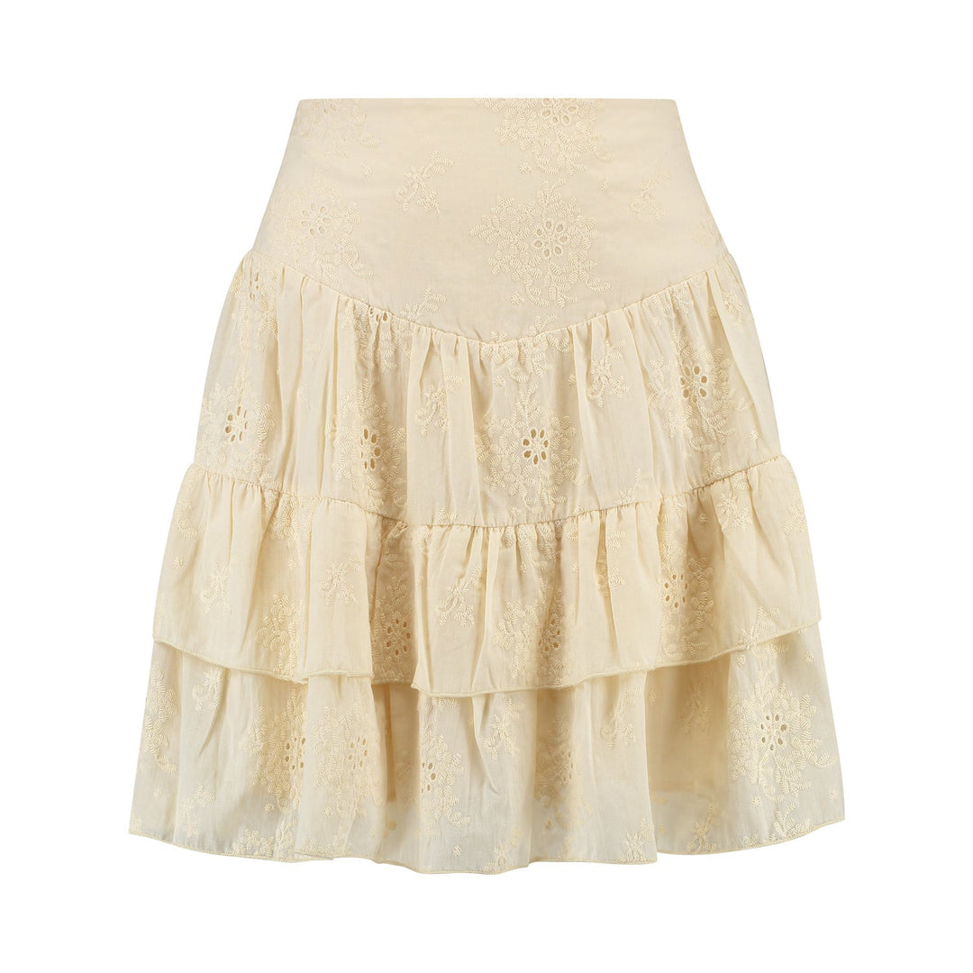 Studio Amaya - Kim Skirt - Beige - Bobbie Rose