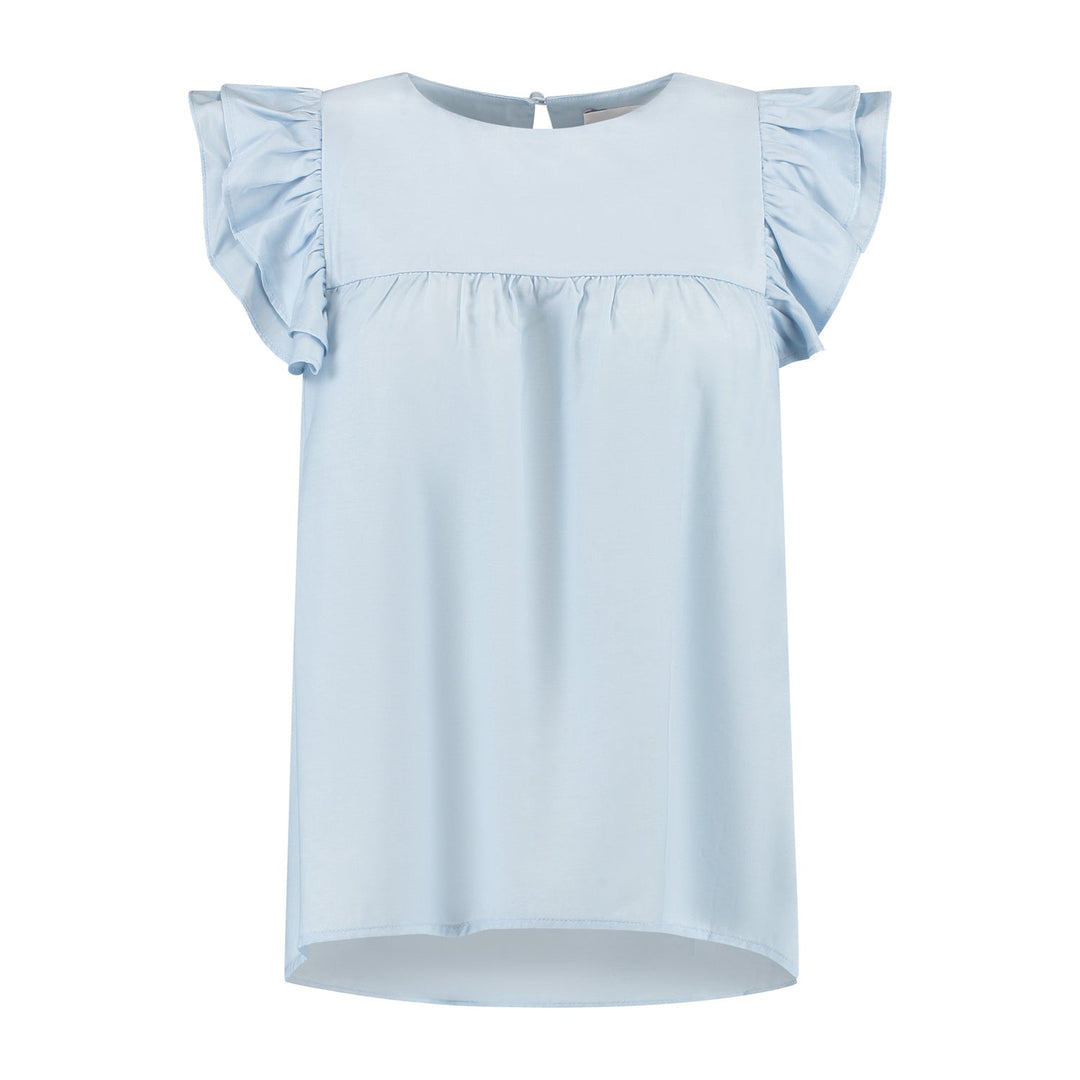 Studio Amaya - Lea Blouse - Light blue - Bobbie Rose